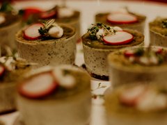 Buffet Auswahl kleine Häppchen 